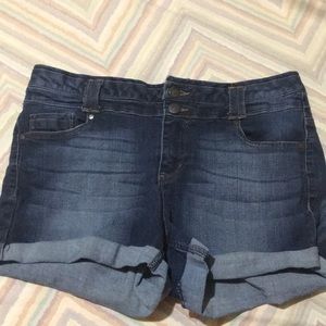Blue spice  shorts